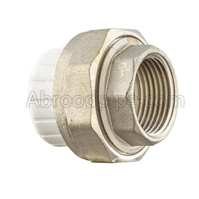 مهره ماسوره بوشن فلزى سفید آذین لوله سپاهان