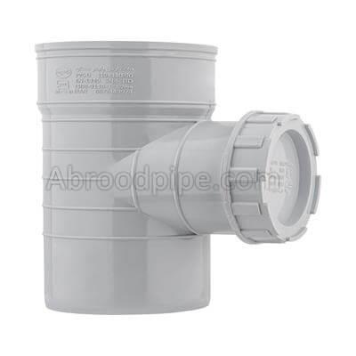 سه راهی دریچه بازدید 90 درجه سایلنت پلیکا سمنان پارس پلیمر