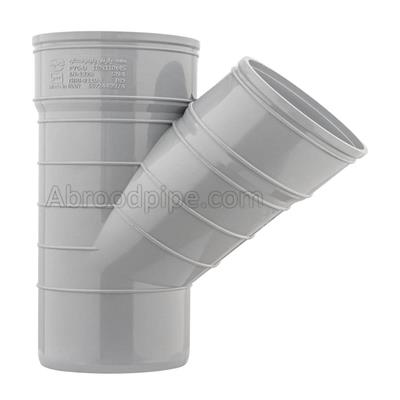 سه راه 45 درجه سایلنت پلیکا سمنان پارس پلیمر