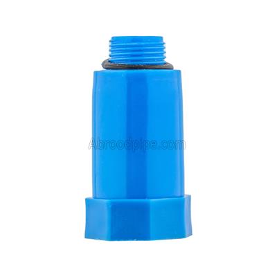 درپوش پایه بلند پلاستیکی آبی آذین لوله سپاهان